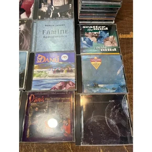 Huge Lot of 52 CELTIC Irish Scottish Music CDs
